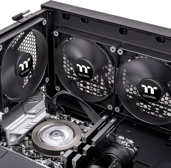 Ventilator kase Thermaltake TT CT120, 120mm, 2000 RPM, i zi