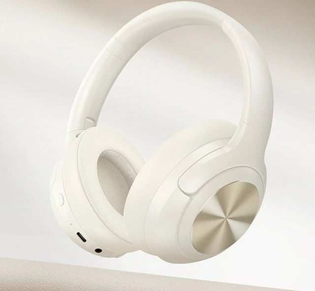 Kufje HOCO W54 wireless me ANC, Bluetooth, Milk