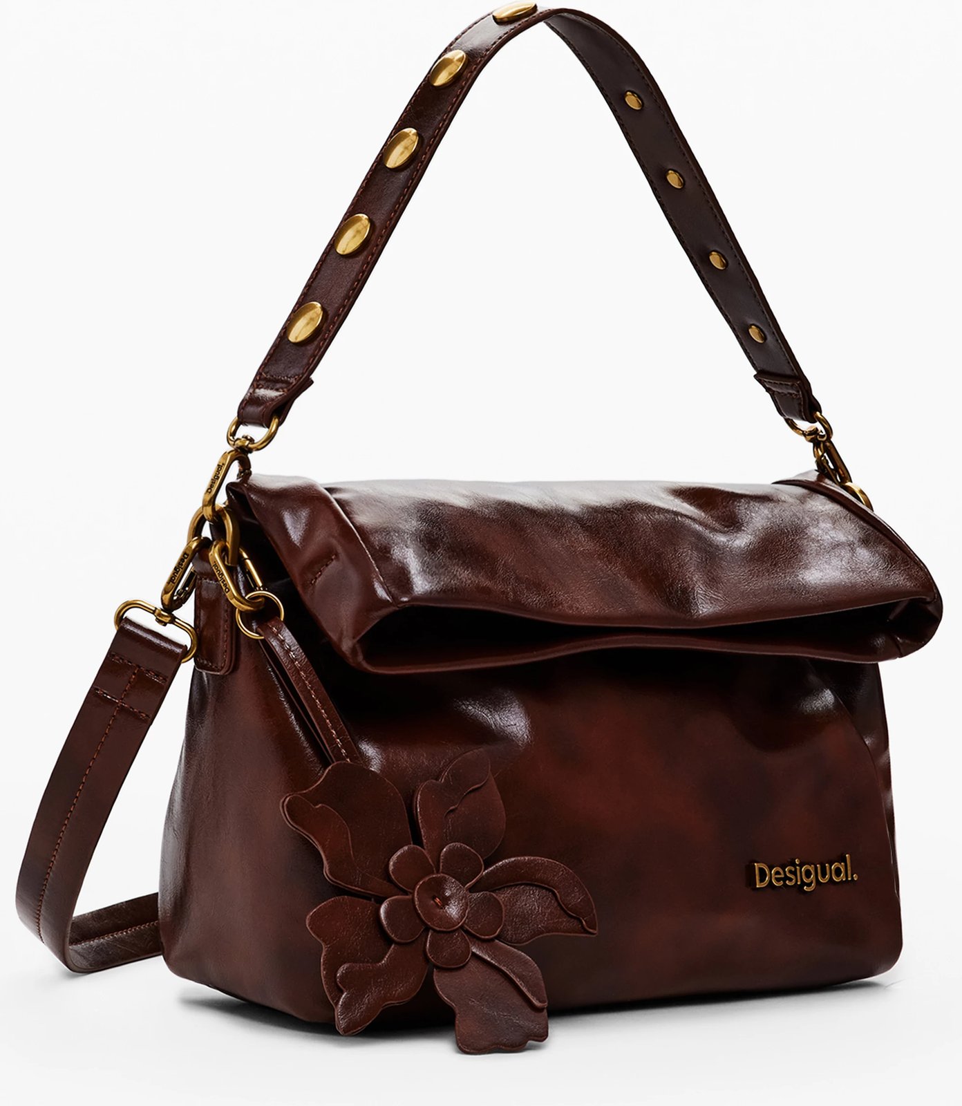 Çantë femra DESIGUAL Reprise Valentine Lovert, kafe