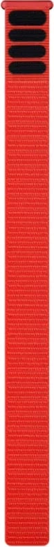 Rrip për smartwatch Garmin UltraFit Nylon Strap, 22 mm, Flame Red