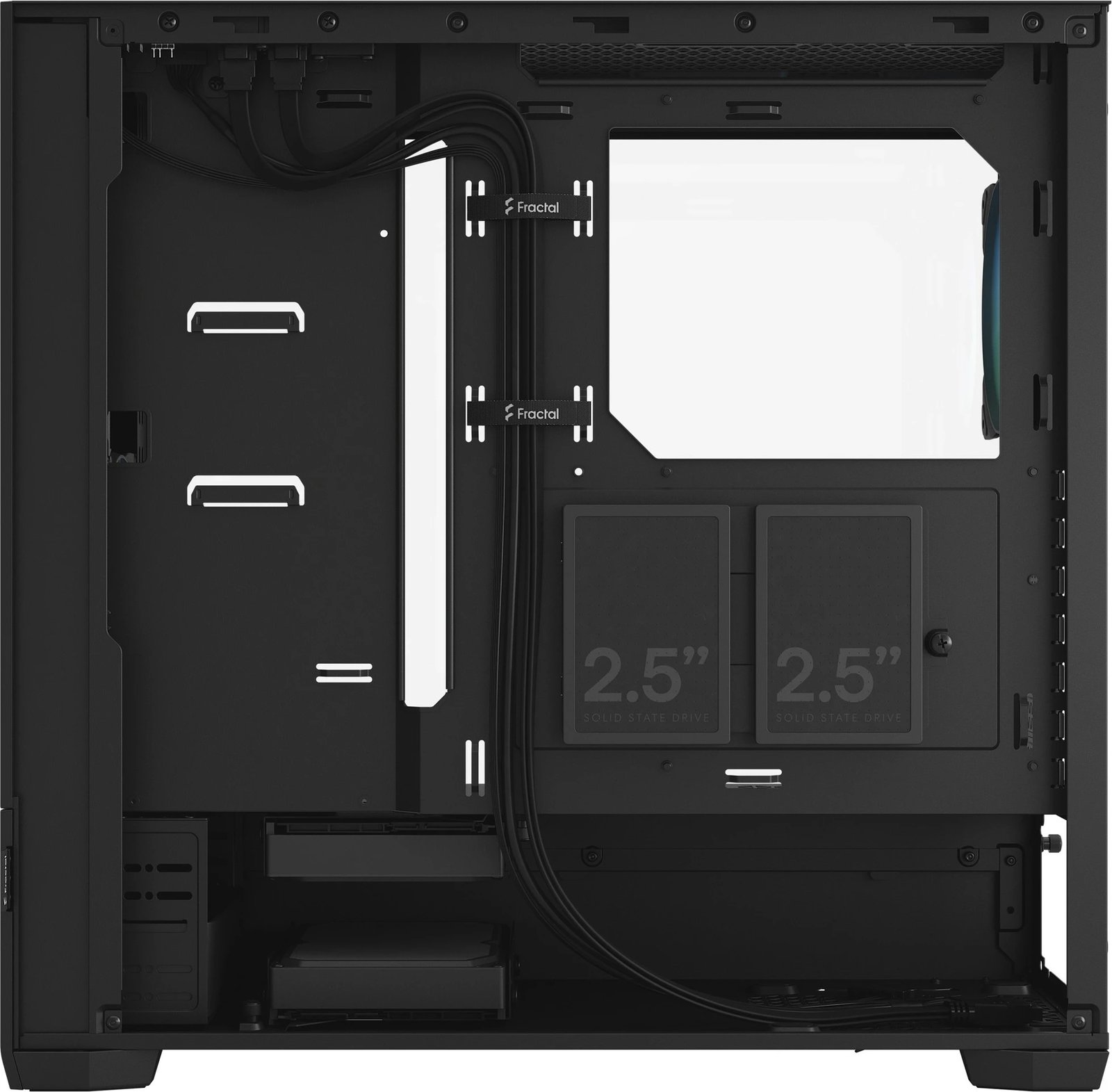 Kasë Fractal Design Pop Air, Tower, PC, ATX, micro ATX, Mini-ITX, E zezë