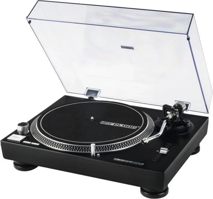 Turntable Reloop RP-2000 USB MK2, Direct Drive, Alumini, E Zezë