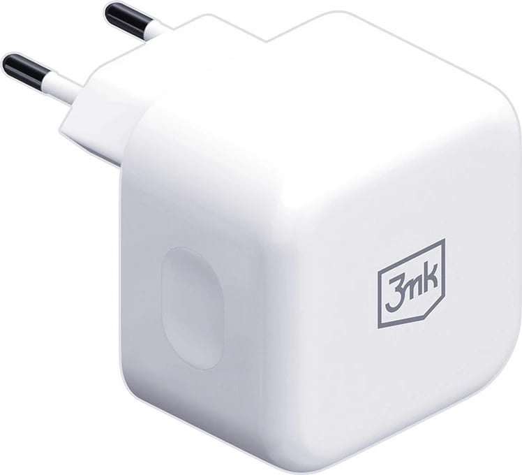 Karikues muri 3mk Hyper Charger 35W, 2x USB-C, i bardhë