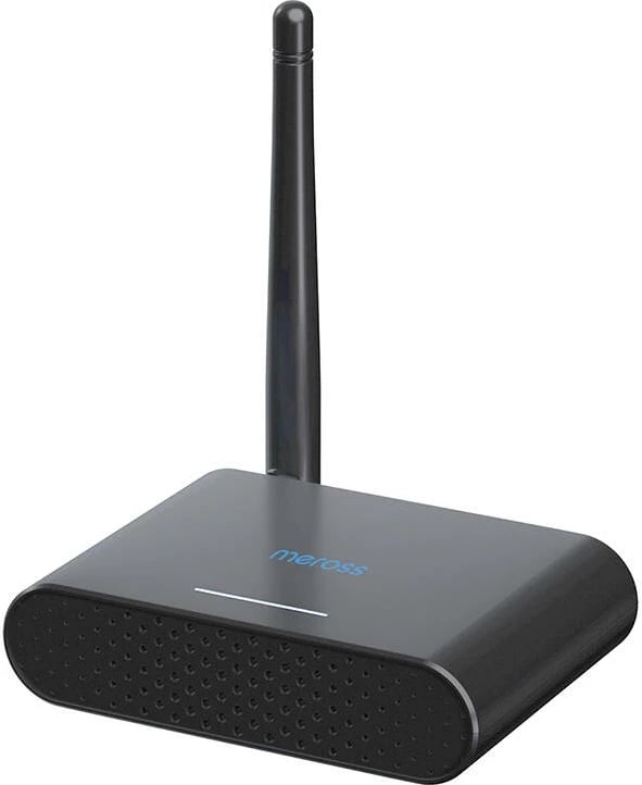 Kontrollues i mençur për derë garazhi Meross MSG200, HomeKit, Wi-Fi, i zi