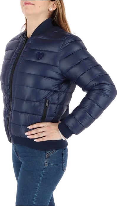 Jakne Love Moschino për femra, blu