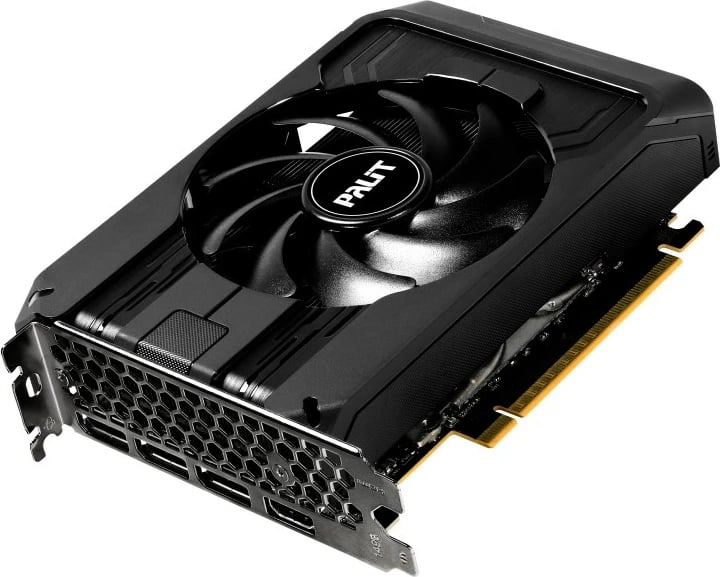 Kartë grafike Palit GeForce RTX 5050 StormX, 8 GB GDDR6, e zezë