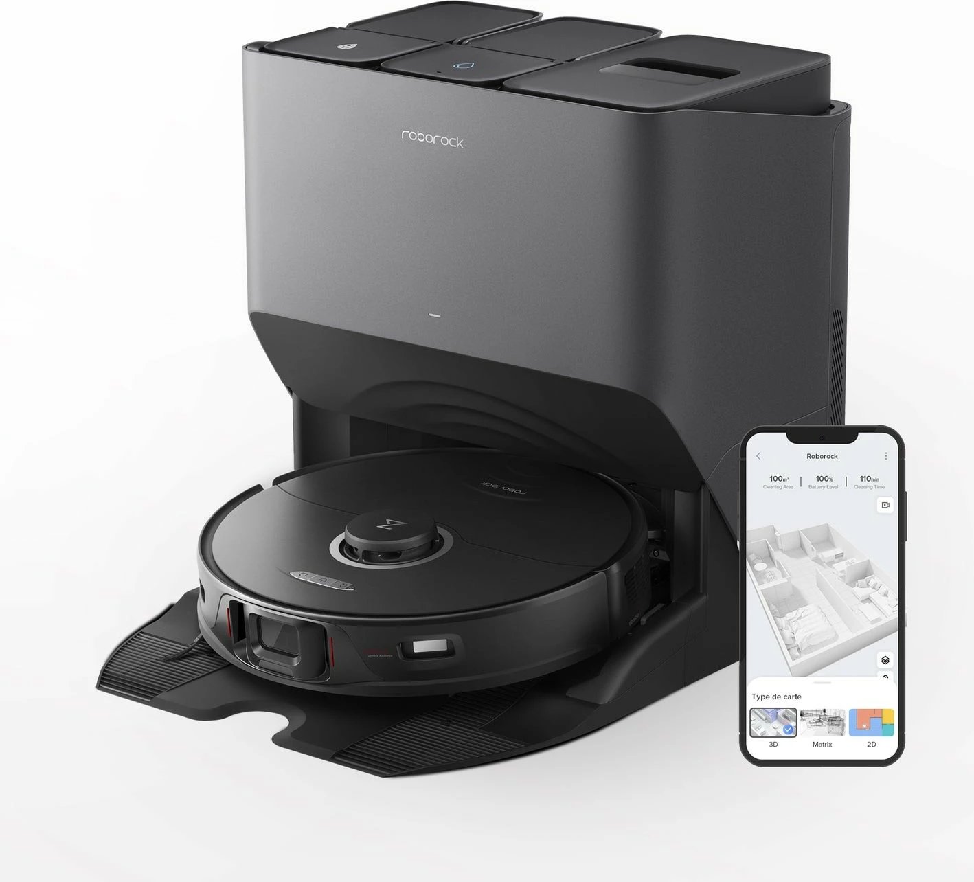 Robot pastrues Roborock S8 Pro Ultra, i zi