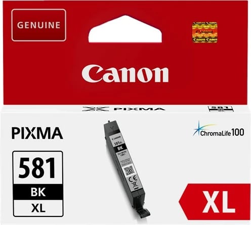 Toner Canon CLI-581XL, i zi, për PIXMA, 8.3 ml