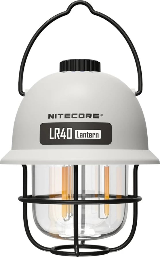 Llambë kampingu Nitecore LR40, e bardhë, 100 lumen