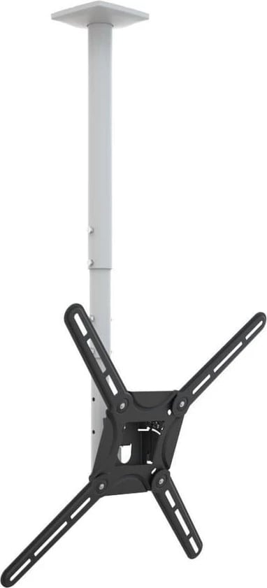 Mbajtës TV ART 3500W, për tavan, 65", Bardhë