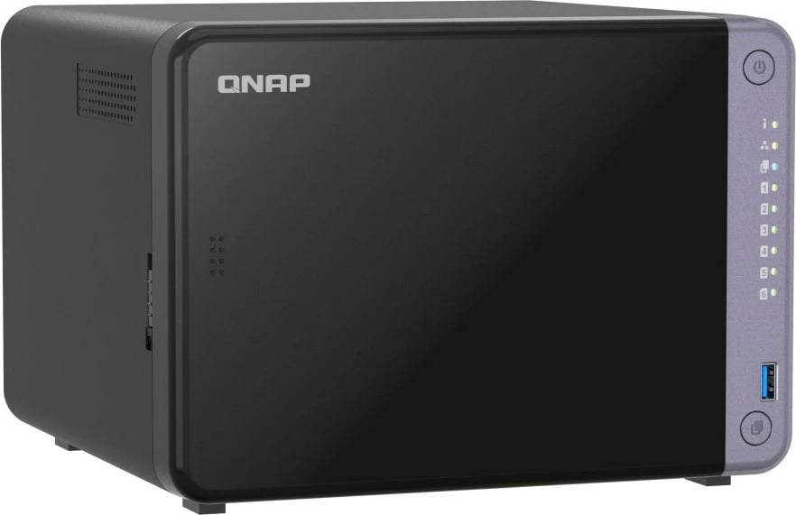 NAS QNAP TS-632X-4G, Alpine AL-524, 4 GB, Kullë
