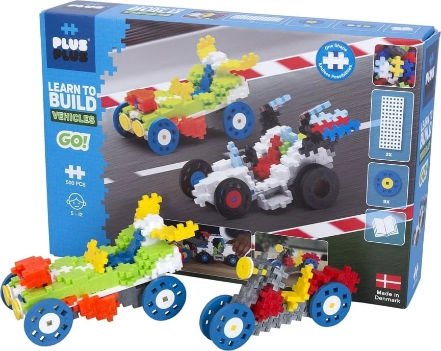 Bricks Plus Plus, 500 copë, për ndërtimin e automjeteve, pa emër