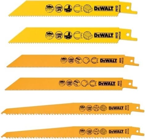 Teh sharrë DeWALT DT2444-QZ, 6 copë, Verdhë