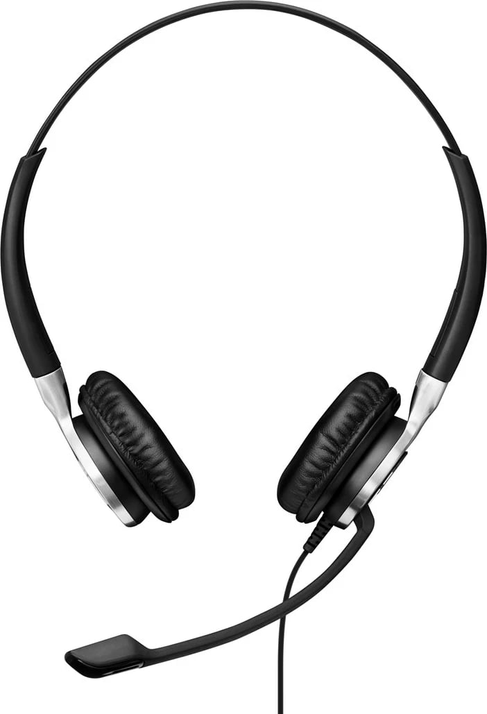Kufje Sennheiser IMPACT SC 660 USB ML me mikrofon, USB Type-A, e zezë/argjendtë