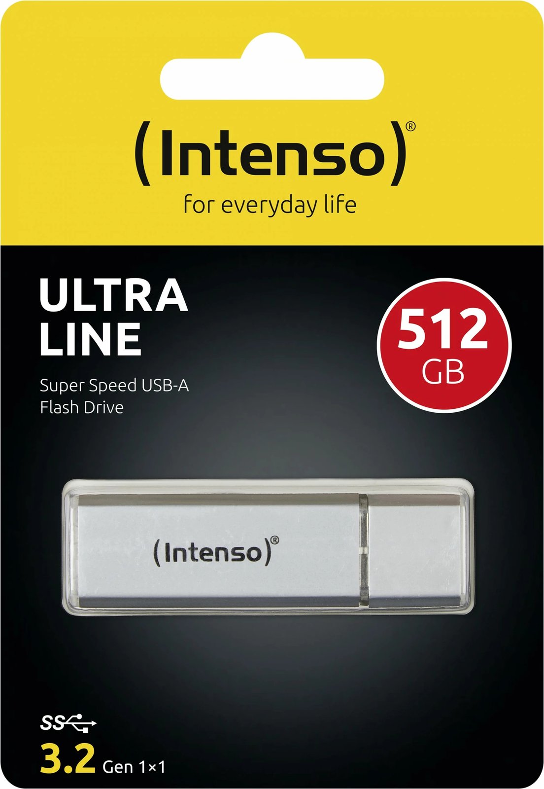 USB stick Intenso Ultra Line 512GB, USB 3.2, argjend