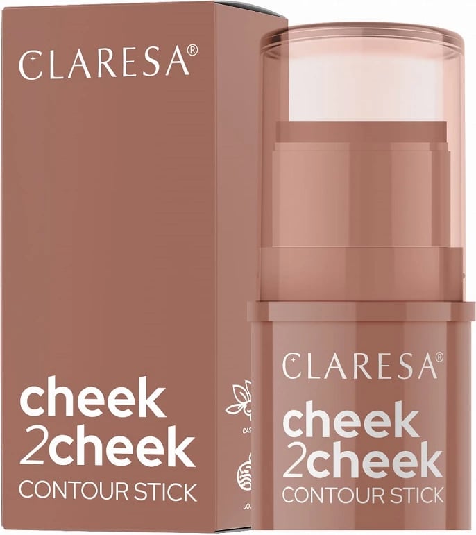 Bronzer stick për femra Claresa Cheek 2 Cheek 01 Neutral Sand 5.5g