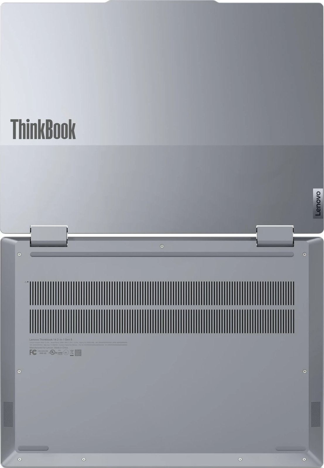 Kompjuter Lenovo ThinkBook 14 2-in-1 G5 IAU, Intel Core Ultra 7, 32GB RAM, 1TB SSD, 14", Luna Grey