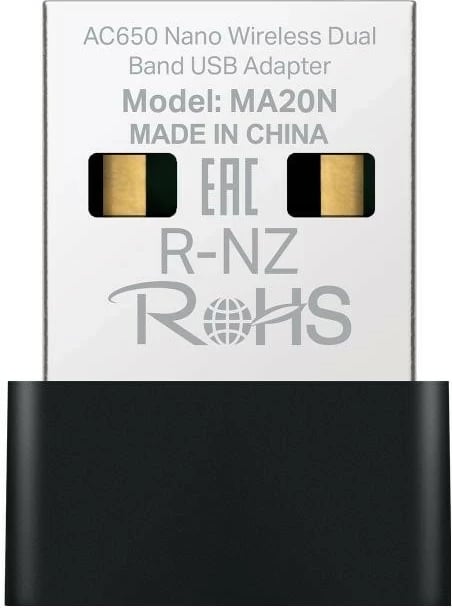Adapter Wi-Fi USB Mercusys MA20N, AC650 Nano