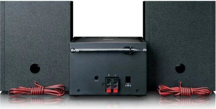 Sistem zëri Lenco MC-250, Bluetooth, DAB+/FM, USB, i zi