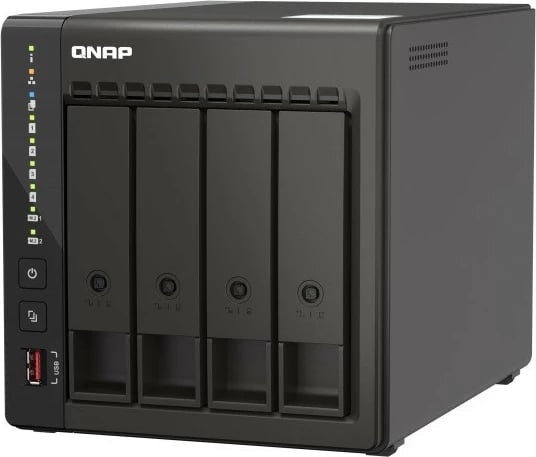 NAS QNAP TS-453E-8G, 4-bay, Intel Celeron 2GHz, 8GB RAM, i zi