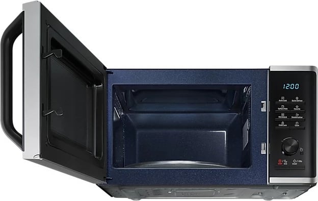 Mikrovalë Samsung MS23B3515AS, Solo, 23 L, 1150 W, LED, E zezë/Gri