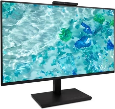 Monitor Acer Vero B247YD6bmiprczx 24 inç, Full HD, HDMI, DP, USB, Kamerë, i zi