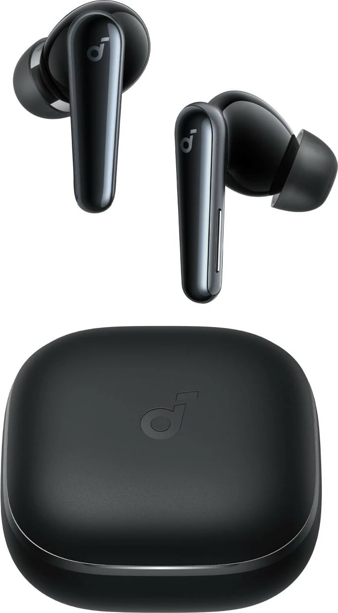 Kufje Anker Soundcore Liberty 5, wireless, Bluetooth 5.4, ANC, të zeza