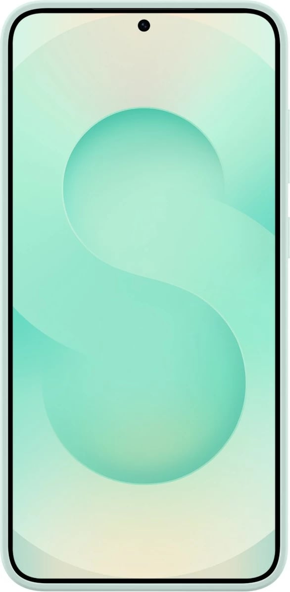 Mbështjellës Samsung Galaxy S25+, silikon, ngjyrë mint