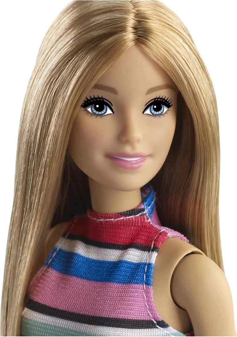 Lodër Barbie Fashionistas me aksesorë, MATTEL, Multi