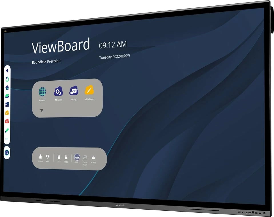 Panel interaktiv Viewsonic IFP8662, 86 inch, 4K UHD, LED, Wi-Fi