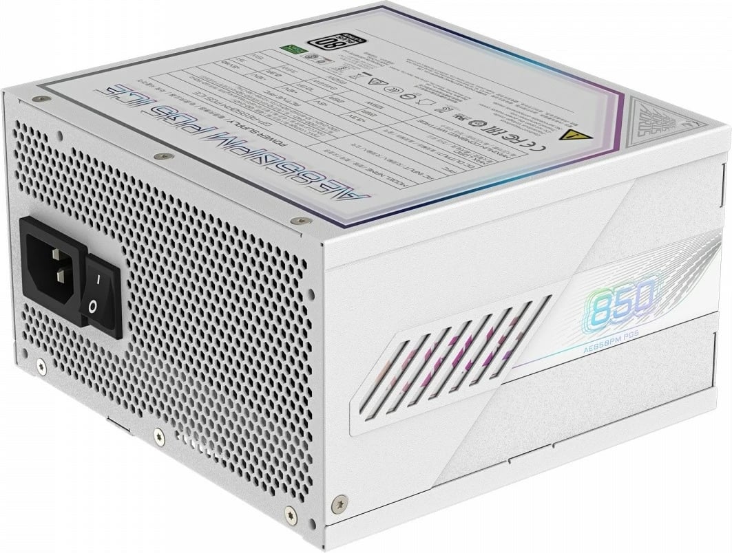 Kasë furnizimi Gigabyte GP-AE850PM PG5 ICE, 850W, modular, 80 PLUS Platinum, Bardhë