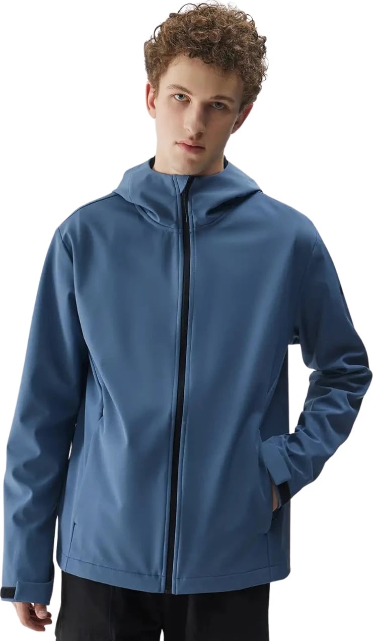 Jakne softshell për meshkuj 4F, kaltër