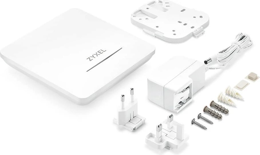 Pikë aksesi WiFi, Zyxel NWA50BE-EU0102F, WiFi 7 BE5100 NebulaFlex dual-radio 4-stream, port 2.5G PoE, e bardhë