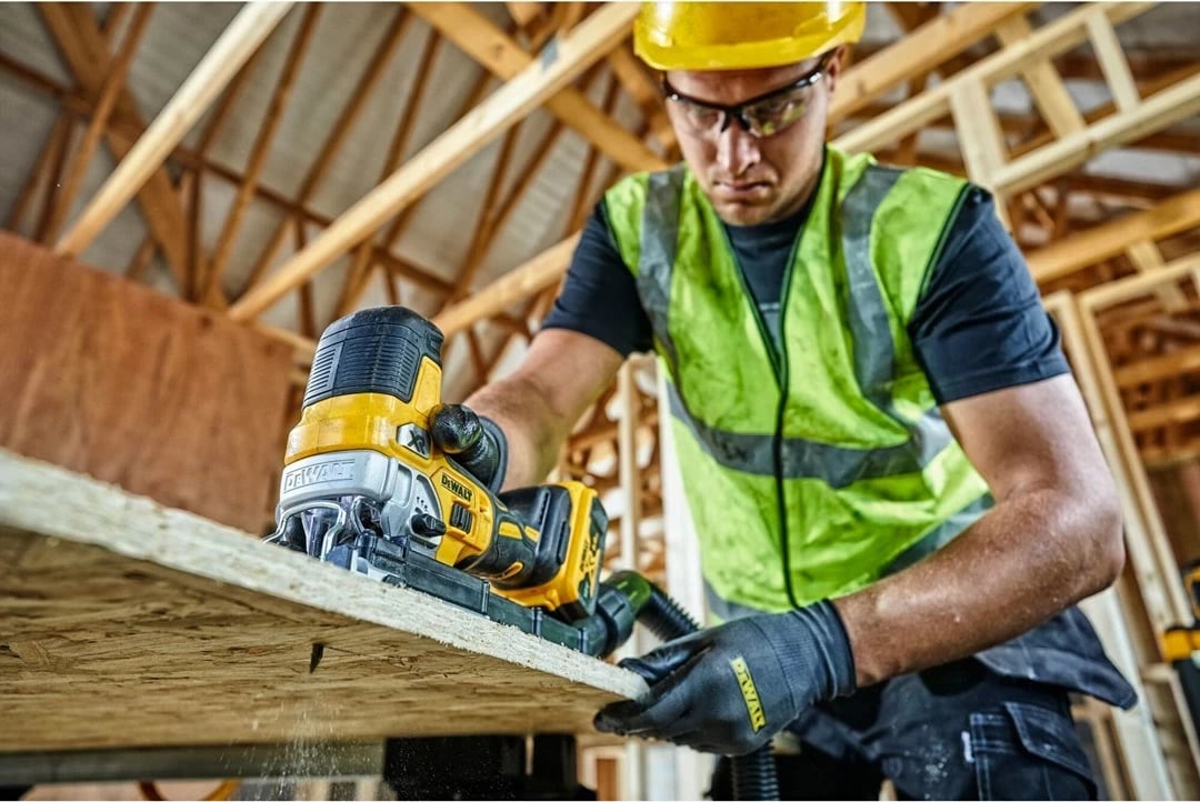 Sharrë elektrike dore DeWALT DCS335N, 2 kg