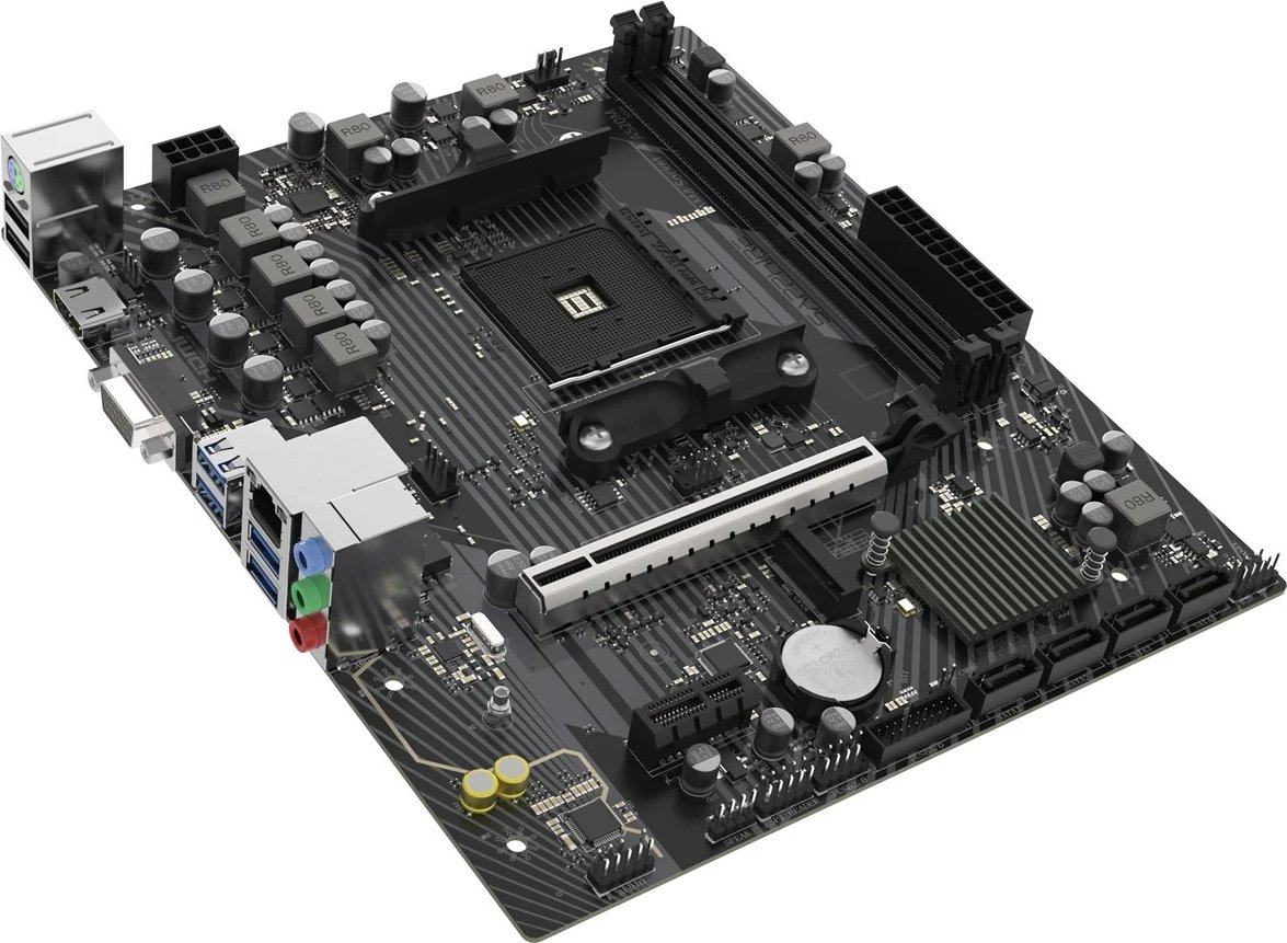 Pllakë amë Sapphire A520M-E, Socket AM4, micro ATX, e zezë
