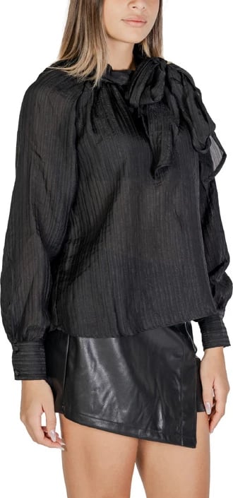 Bluzë Jacqueline De Yong, femra, e zezë