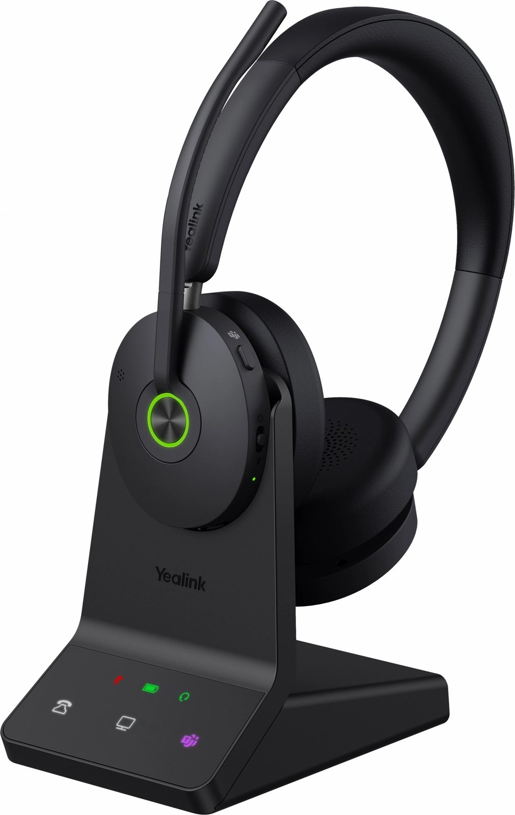 Kufje Yealink WH68 Teams, wireless, me bazë karikimi, e zezë