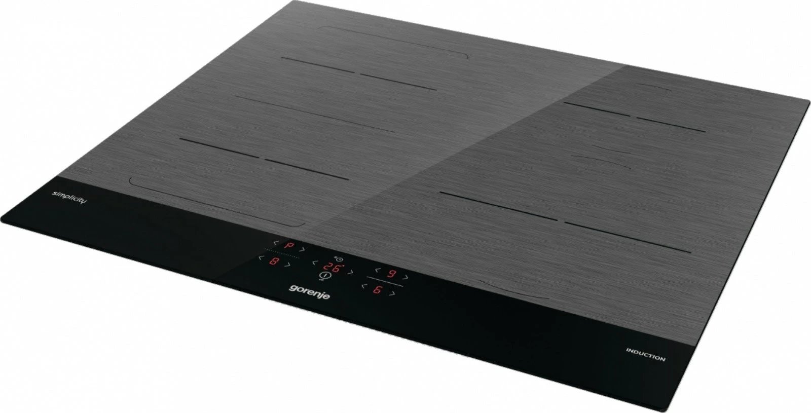 Pllakë gatimi me induksion Gorenje GI6421SYB, 4 zona, e zezë Pllakë gatimi me induksion Gorenje GI6421SYB, 4 zona, e zezë