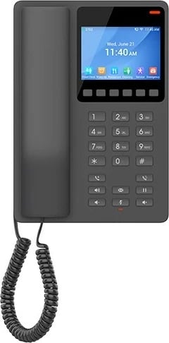 Telefon IP Grandstream GHP631, LCD, Wi-Fi, 2 linja, i zi
