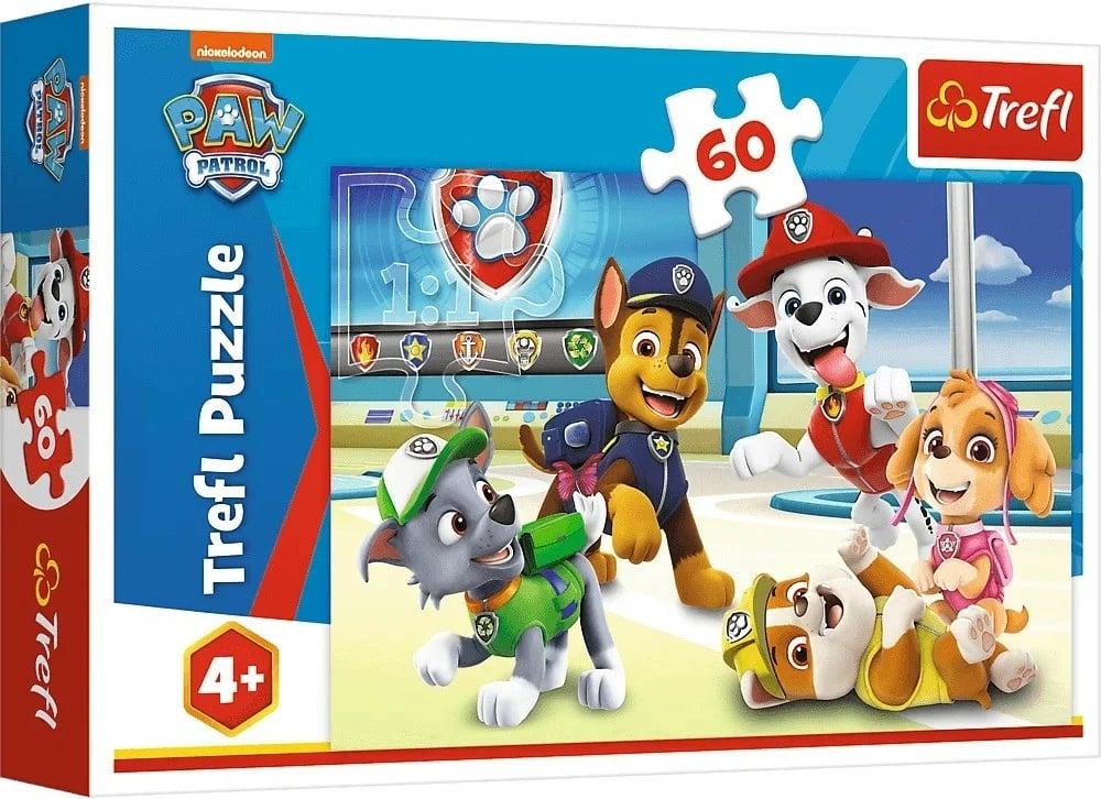 Puzzle Trefl Paw Patrol, 60 pjesë, 33x22 cm