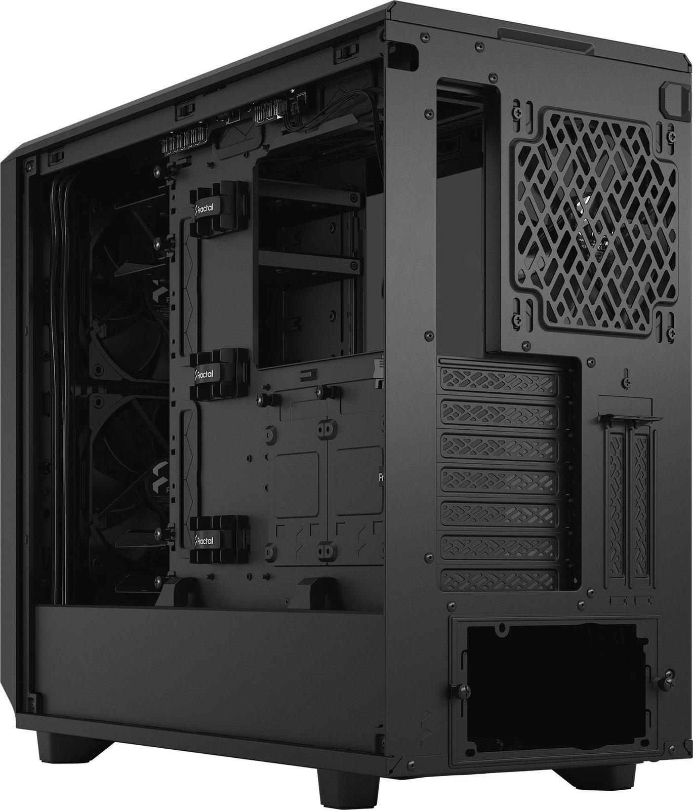 Kasë Fractal Design Meshify 2, Tower, ATX, EATX, micro ATX, Mini-ITX, e zezë