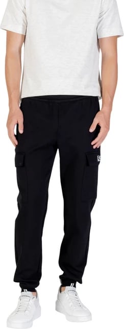 Pantallona sportive Ea7 meshkuj, të zeza