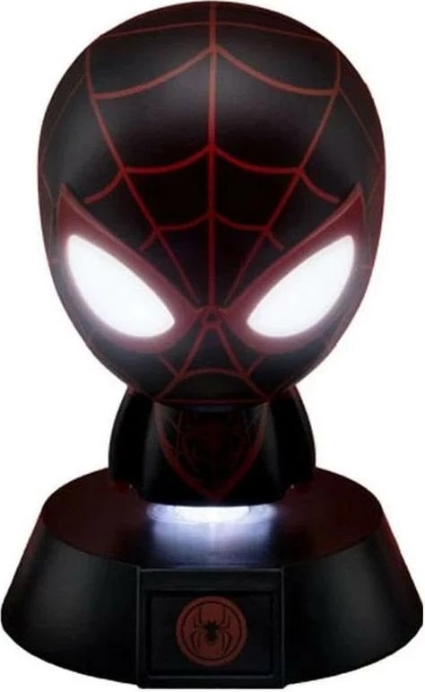 Lampë Paladone Miles Morales, e zezë dhe e kuqe
