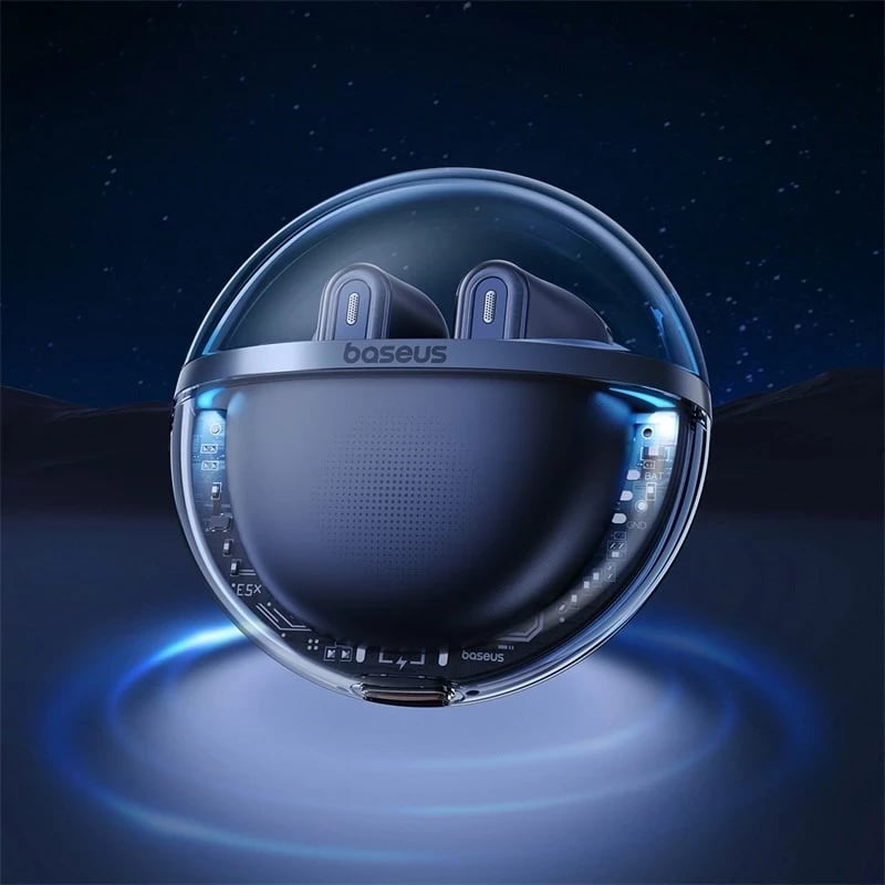 Kufje Baseus Bowie E5X True Wireless Stereo (TWS), Blu