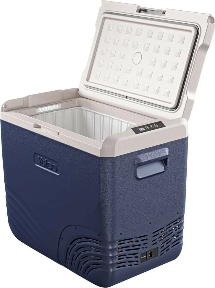 Frigorifer turistik Yolco NX 50 BT, 47L, Bluetooth, ngjyrë kaltër