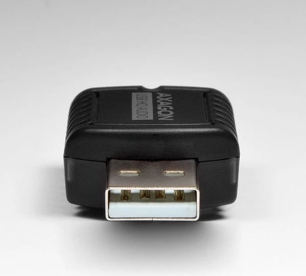 Kartë zanore e jashtme AXAGON ADA-17, USB 2.0 MINI, 96kHz/24-bit, e zezë