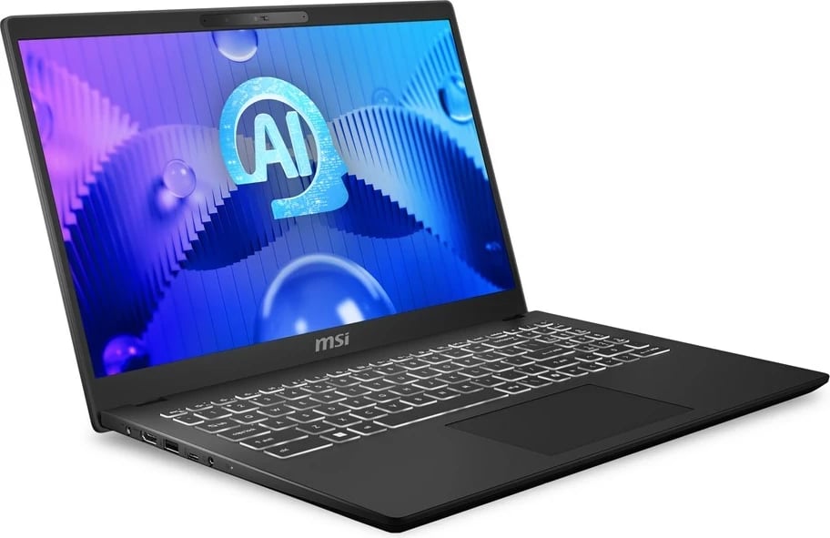 Laptop MSI Modern 15 H AI, 15.6", Intel Core Ultra 5, 16GB RAM, 512GB SSD, Intel Arc Graphics, i zi