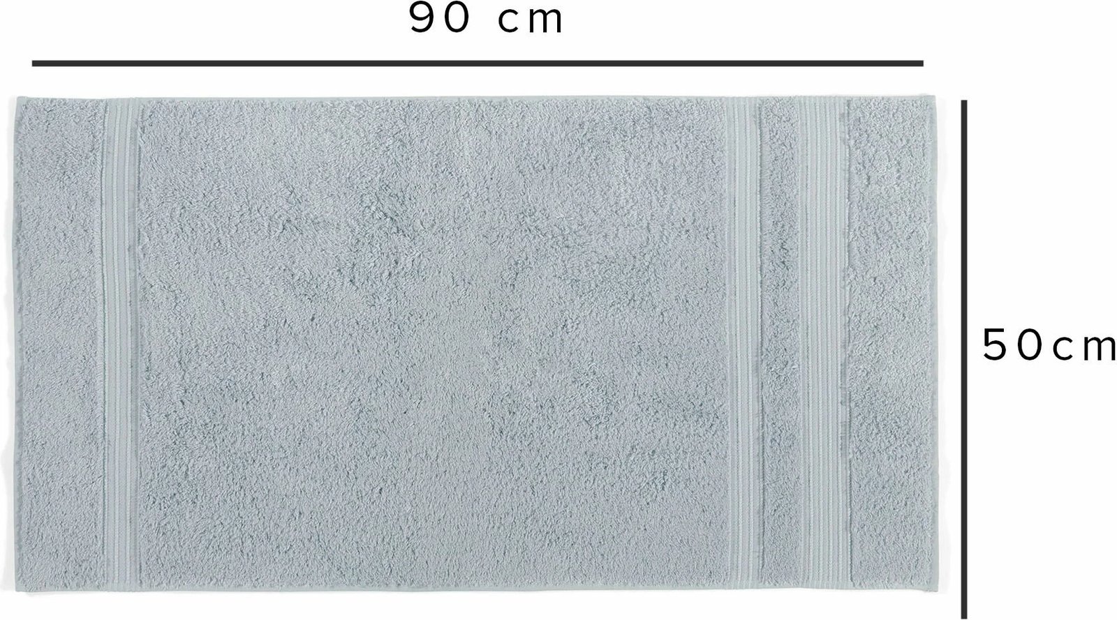 Peshqir duarësh Mijölnir, London, ngjyrë kaltër, 50x90cm