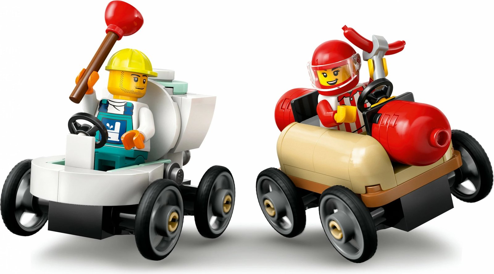 Set ndërtimi LEGO City 60460, rampë gare, 436 pjesë, multikolor