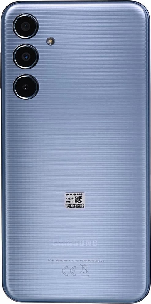 Celular Samsung Galaxy M35 5G, 6.6", 6 GB RAM, 128 GB, Blu
